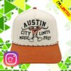 Acl Festival Store Merch Longhorn Rope Hat