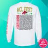 Acl Festival Store Merch Pepper Longsleeve Lineup Tee