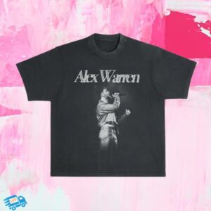 Alex Warren Store Merch Tour Photo Tee