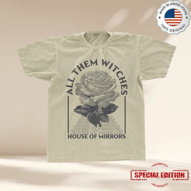 All Them Witches Store Merch Rose House Of Mirrors Tee 3 All Them Witches Store Merch Rose House Of Mirrors Tee