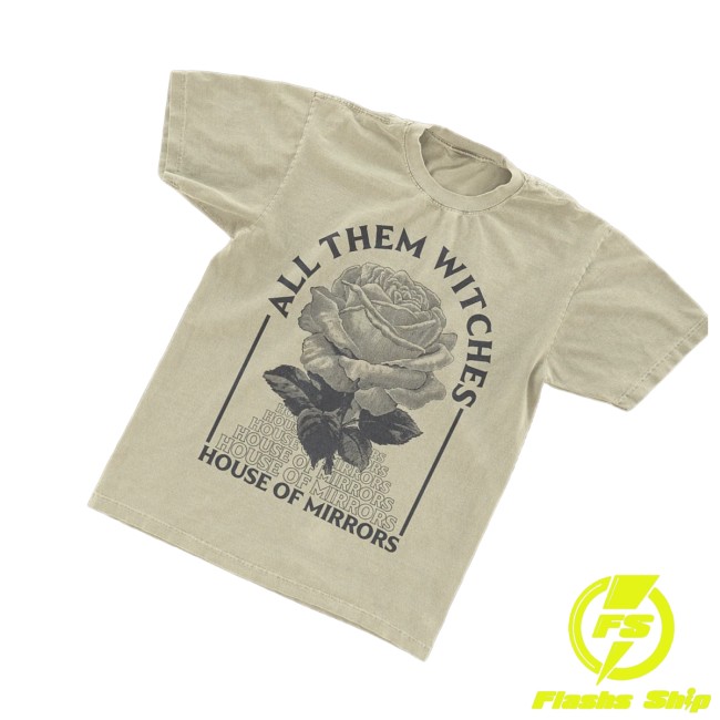 All Them Witches Store Merch Rose House Of Mirrors Tee 4 All Them Witches Store Merch Rose House Of Mirrors Tee