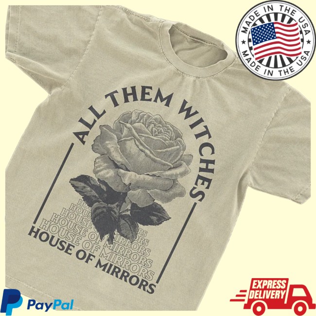 All Them Witches Store Merch Rose House Of Mirrors Tee 5 All Them Witches Store Merch Rose House Of Mirrors Tee