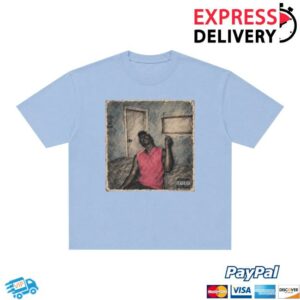 Az Chike Store Merch Nrftw Album Art Tee (Baby Blue)