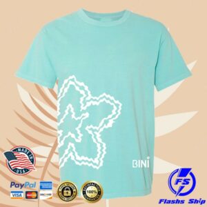 Bini Merch Store Floral Wrap Print Tee