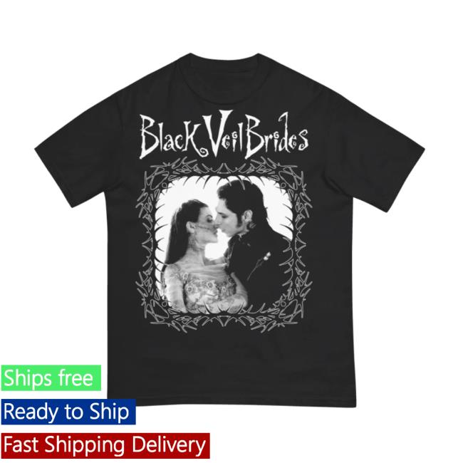 Black Veil Brides Store Merch You Cut Me Down Bride T-Shirt 3 Black Veil Brides Store Merch You Cut Me Down Bride T-Shirt