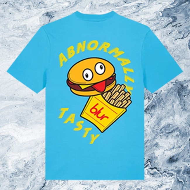 Blur Merch Store Dan Abnormal Tee Blue 4 Blur Merch Store Dan Abnormal Tee Blue