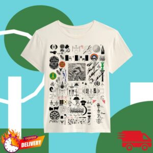 Bon Jovi Store Merch 22, A Million Album Art Tee