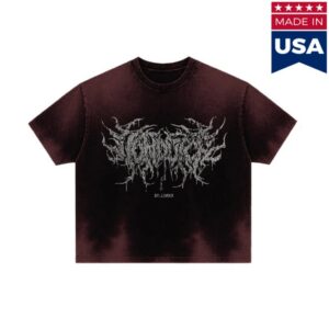 Complex Store Merch Vdh X Destroy Lonely Drop Dead Dutch Tshirt Maroon Tie Dye