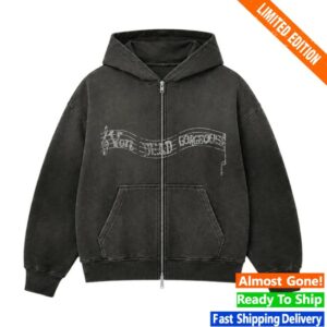 Complex Store Merch Vdh X Destroy Lonely Von Dead Gorgeous Melody Zip Hoodie Black