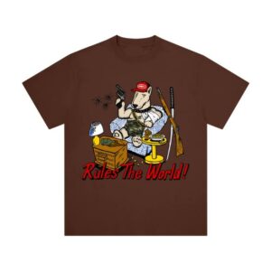 Corteiz Merch Store Last Stand Tee [Brown]