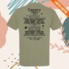 Country Calling Festival Store Merch Cowboy Lineup Tee