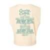 Country Calling Festival Store Merch Women's Cowgirl Crop Lineup Tank