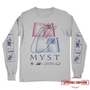 Cyan Merch Store Myst Ages Long Sleeve Tee