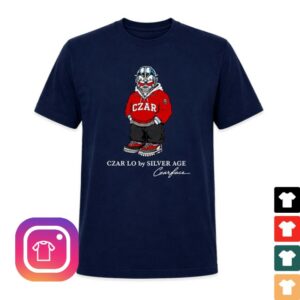 Czarface Store Merch Czar Bear Navy T-Shirt