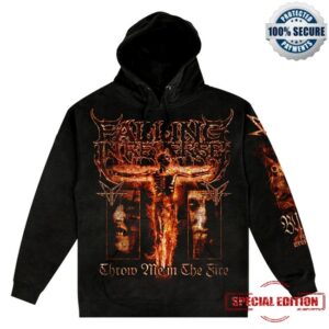 Falling In Reverse Merch Store Throw Me In The Fire Hoodie