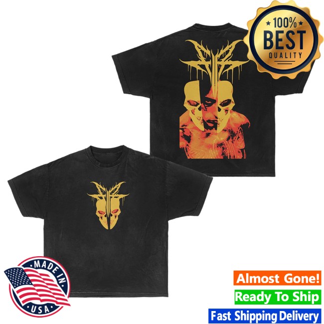 Falling In Reverse Merch Store Yellow Skull Tee 5 Falling In Reverse Merch Store Yellow Skull Tee