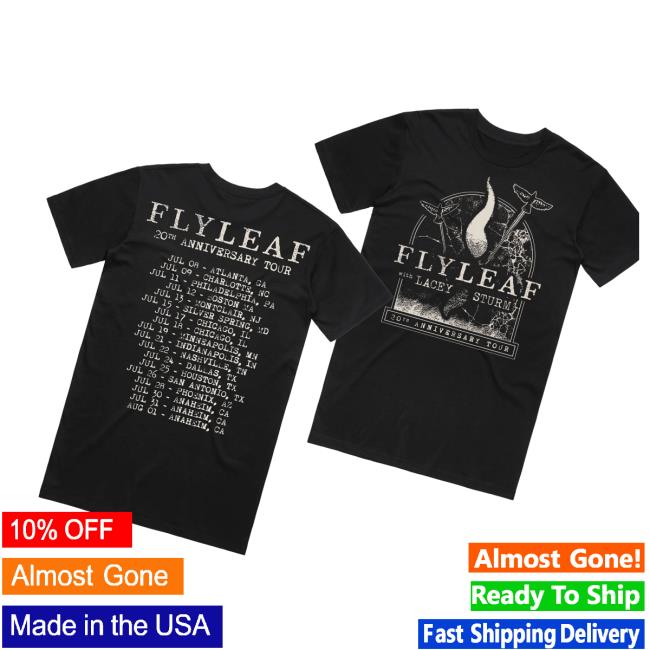 Flyleaf Merch Shop Flyleaf 20Th Anniversary Tour Tee 4 Flyleaf Merch Shop Flyleaf 20Th Anniversary Tour Tee