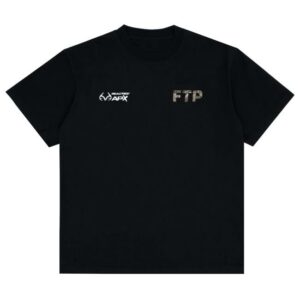 Fuckthepopulation Store Merch Ftp Apx Logo Tee(Black)
