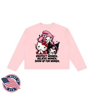Greedy Baby Store Merch Protect Da Girlz Long Sleeve Tee