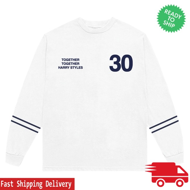 Harry Styles Merch Store White 30 Nights Ls Tee 3 Harry Styles Merch Store White 30 Nights Ls Tee