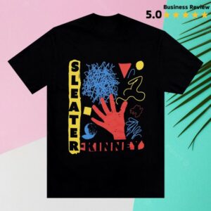 Hello Merch Store Sleater Kinney Hand T-Shirt