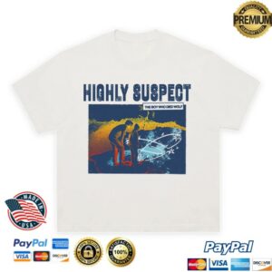 Highly Suspect Merch Store Cosmic Wolf T-Shirt