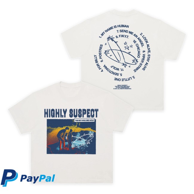 Highly Suspect Merch Store Cosmic Wolf T-Shirt 5 Highly Suspect Merch Store Cosmic Wolf T-Shirt