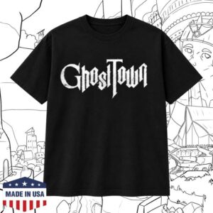Imaghost Store Merch Ghost Town Logo Tee-Shirt