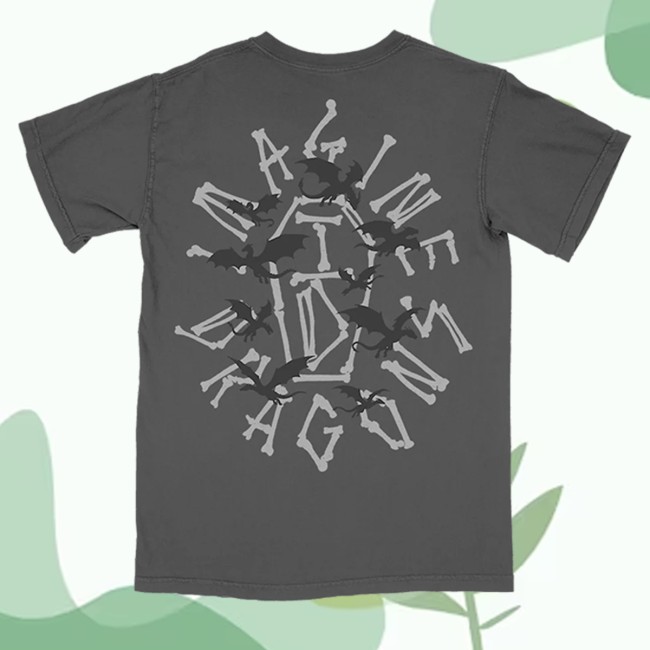 Imagine Dragons Merch Store Bones Logo Tee 4 Imagine Dragons Merch Store Bones Logo Tee