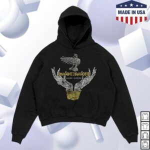 Imagine Dragons Merch Store Smoke And Mirrors Hands Hoodie