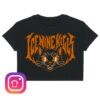 Ink Merch Store Nine Lives Crop Top