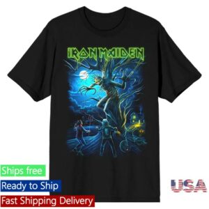 Iron Maiden Merch Store Fear Of The Dark Halloween Tee