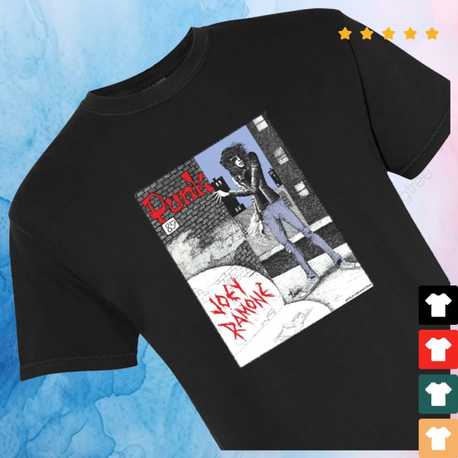 Joey Ramone Store Merch Punk Magazine Shirt 5 Joey Ramone Store Merch Punk Magazine Shirt
