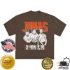 Jonas Brothers Store Merch Burning Up All Over Again Cleveland, Oh City Tee Brown