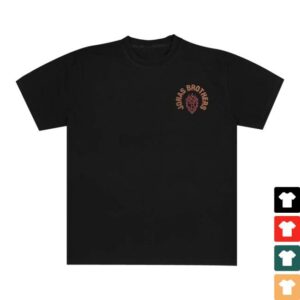 Jonas Brothers Store Merch Burning Up All Over Again Tampa, Fl City Tee Black