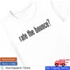 Jordan Huxhold Store Merch Rate The Bounce Baby Tee