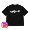 Ken Carson Store Merch Cartunez Black Tee White Logo