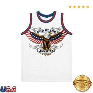 Kid Rock Store Merch God Bless America Basketball Jersey