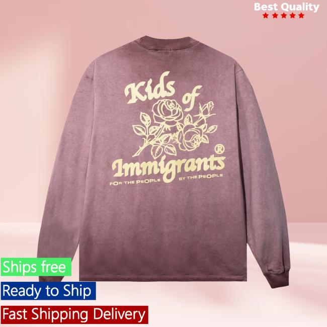 Kids Of Immigrants Store Merch Spread Love Ls Tee 4 Kids Of Immigrants Store Merch Spread Love Ls Tee