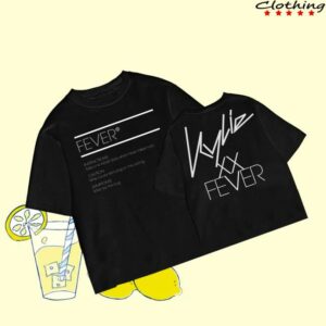 Kylie Minogue Store Merch Fever Lightweight Boxy Tee