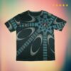 Linkin Park Store Merch Lppl Short Sleeve European Green Football Jersey