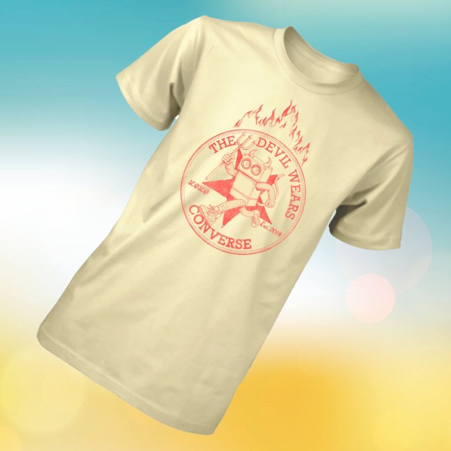 Lolo Merch Store Devil Wears Converse T-Shirt 3 Lolo Merch Store Devil Wears Converse T-Shirt