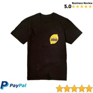 Louis Tomlinson Store Merch Lemonade Black T-Shirt