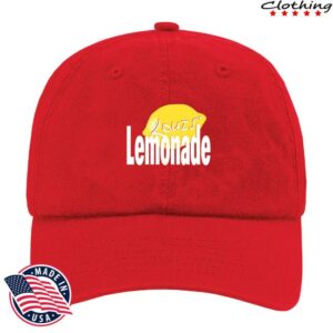 Louis Tomlinson Store Merch Lemonade Red Dad Cap