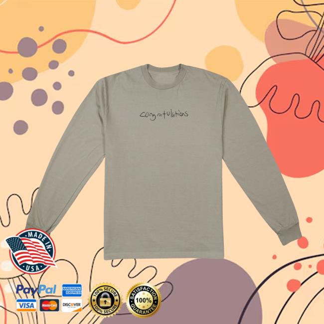 Mac Miller Store Merch Congratulations Long Sleeve 3 Mac Miller Store Merch Congratulations Long Sleeve