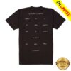Mac Miller Store Merch The Divine Feminine Tracklist Tee