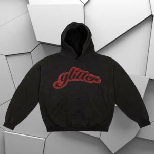 Mariah Carey Store Merch Mariah Carey Glitter Black Hoodie