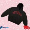Mariah Carey Store Merch Mariah Carey Glitter Black Hoodie