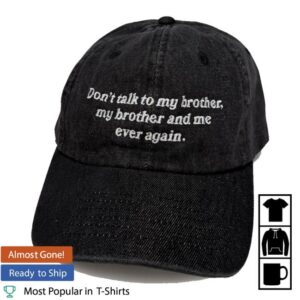 Mcelroy Merch Squad Don't Talk To Mbmbam Cap