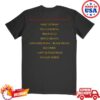 Megadeth Store Merch Peace Sells Tracklist T-Shirt 1 Megadeth Store Merch Peace Sells Tracklist T-Shirt